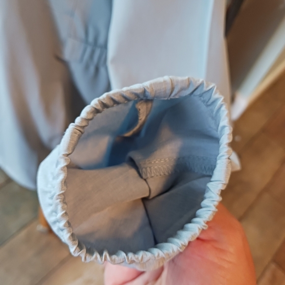 Hang Ten Womens Jacket, Lightweight Packable Size Large Pastel Blue NWOT Hiking - Picture 7 of 8